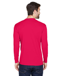 UltraClub 8422 Adult Cool & Dry Sport Long-Sleeve Performance Interlock T-Shirt Back Thumbnail