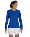Gildan G424L Ladies Performance ® Long Sleeve T-Shirt Back Thumbnail