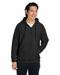 team 365 tt97 unisex zone hydrosport™  heavyweight quarter-zip hooded sweatshirt Front Thumbnail