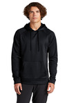 sport-tek st730 re-compete fleece pullover hoodie Front Thumbnail
