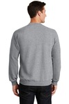 port & company pc78 core fleece crewneck sweatshirt Back Thumbnail