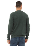Bella + Canvas 3901 Unisex Sponge Fleece Crewneck Sweatshirt Back Thumbnail
