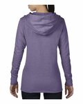 anvil 72500l ladies french terry pullover hooded sweatshirt Back Thumbnail