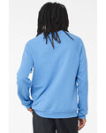 Bella + Canvas 3901 Unisex Sponge Fleece Crewneck Sweatshirt Back Thumbnail