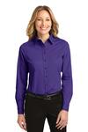 Port Authority L608 Ladies Long Sleeve Easy Care Shirt Front Thumbnail