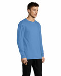 hanes 5286 men's 5.2 oz. comfortsoft® cotton long-sleeve t-shirt Side Thumbnail