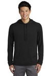 Sport-Tek ST296 PosiCharge ® Tri-Blend Wicking Fleece Hooded Pullover Front Thumbnail