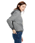 US Blanks US897 Unisex French Terry Snorkel Pullover Sweatshirt Side Thumbnail