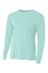 a4 n3165 cooling performance long sleeve t-shirt Front Thumbnail
