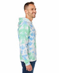 J America JA8861 Adult Tie-Dye Pullover Hooded Sweatshirt Side Thumbnail