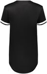 Augusta Sportswear AS6919 Ladies Cutter+ Full Button Softball Jersey Back Thumbnail