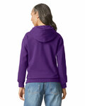 gildan sf500 adult softstyle® fleece pullover hooded sweatshirt Back Thumbnail