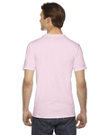 American Apparel 2456 Unisex USA Made Fine Jersey Short-Sleeve V-Neck T-Shirt Back Thumbnail