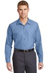 Red Kap SP14 Long Sleeve Industrial Work Shirt Front Thumbnail