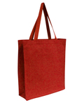 oad oad100 promo canvas shopper tote Front Thumbnail