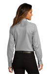 Port Authority LW808 Ladies Long Sleeve SuperPro ™ React ™ Twill Shirt Back Thumbnail