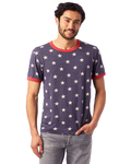 alternative 5103ea the keeper vintage 50/50 ringer tee Front Thumbnail