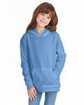 Hanes P473 Youth 7.8 oz. EcoSmart® 50/50 Pullover Hooded Sweatshirt Front Thumbnail