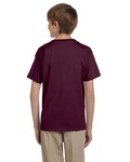 hanes 5370 youth ecosmart ® 50/50 cotton/poly t-shirt Back Thumbnail