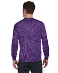 Tie-Dye CD2000 Adult 5.4 oz. 100% Cotton Long-Sleeve T-Shirt Back Thumbnail