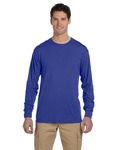 Jerzees 21ML Adult 5.3 oz. DRI-POWER® SPORT Long-Sleeve T-Shirt Front Thumbnail