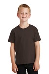 port & company pc54y youth core cotton tee Front Thumbnail
