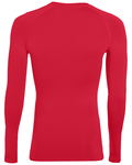 augusta sportswear 2604 adult hyperform long-sleeve compression shirt Back Thumbnail