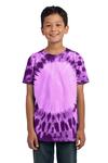 port & company pc149y youth window tie-dye tee Front Thumbnail