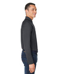 Harriton M208L Men's Charge Snag and Soil Protect Long-Sleeve Polo Side Thumbnail