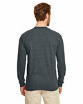 Gildan G840 Adult 50/50 Long-Sleeve T-Shirt Back Thumbnail