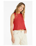 Bella + Canvas 6682 Ladies' Racerback Cropped Tank Side Thumbnail