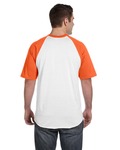Augusta Sportswear 423 Baseball Short Sleeve Tee 2.0 Back Thumbnail