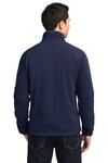 port authority f229 enhanced value fleece full-zip jacket Back Thumbnail