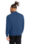 mercer+mettle mm3020 1/4-zip sweater Back Thumbnail