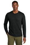 district dt185 perfect weight ® cvc long sleeve tee Front Thumbnail