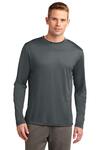 sport-tek st350ls long sleeve posicharge ® competitor™ tee Front Thumbnail