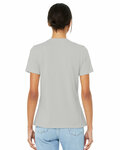 bella + canvas 6400cvc ladies' relaxed heather cvc short-sleeve t-shirt Back Thumbnail
