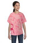 tie-dye cd1150y youth shapes t-shirt Front Thumbnail