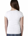 Next Level N3710 Youth Girls’ Princess T-Shirt Back Thumbnail