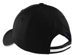 port authority c830 sandwich bill cap with striped closure Back Thumbnail