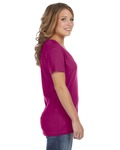 anvil 392a ladies' featherweight v-neck t-shirt Side Thumbnail