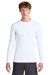 Sport-Tek ST120LS PosiCharge ® Compression Long Sleeve Tee Front Thumbnail