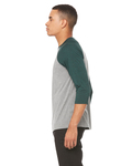 Bella + Canvas 3200 Unisex 3/4-Sleeve Baseball T-Shirt Side Thumbnail