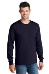 Port & Company PC54LS Long Sleeve Core Cotton Tee Front Thumbnail