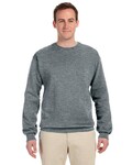 fruit of the loom 82300 adult 12 oz. supercotton™ fleece crew Front Thumbnail