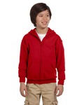 Gildan G186B Youth Heavy Blend ™ Full-Zip Hooded Sweatshirt Side Thumbnail