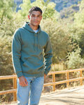 Jerzees 700MR Unisex Eco™ Premium Blend Fleece Pullover Hooded Sweatshirt Front Thumbnail