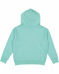 lat 2296 youth pullover fleece hoodie Back Thumbnail