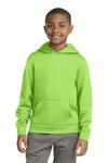 Sport-Tek YST244 Youth Sport-Wick ® Fleece Hooded Pullover Front Thumbnail