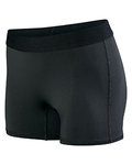 augusta sportswear ag2625 ladies' hyperform compression short Front Thumbnail